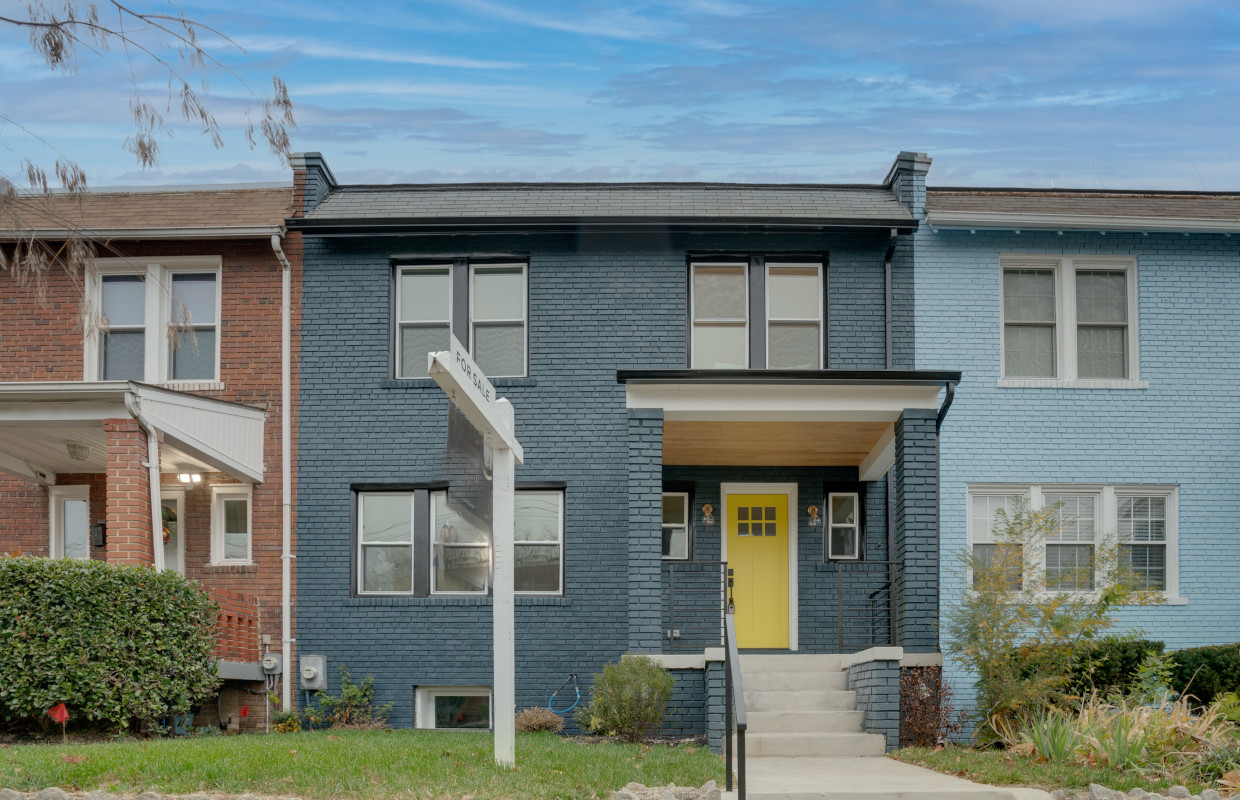 renovated home in Washington DC